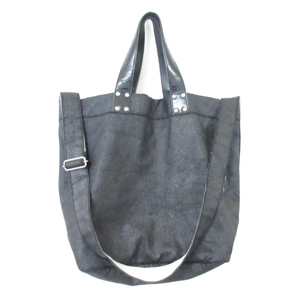 Comme des Garçons tricot COMME des GARCONS Coated Canvas Tote Bag TB-K209 Bla...